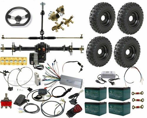 760mm rear axle kit wheels - 760mm,