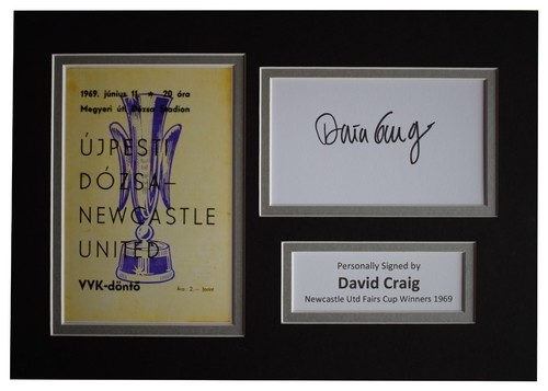 David craig signed - craig, autograph