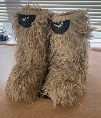 Roxy 2000s fur fluffy snow - fur,