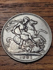 1891 Queen Victoria Silver
