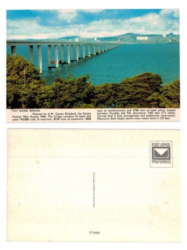 Postcard tay road bridge - -,