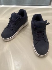 Heelys navy blue trainer skate shoes size 4