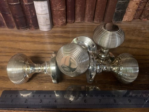 Pair beehive brass door - 2x,