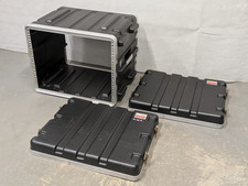 19" 8U Double End SKB Rack