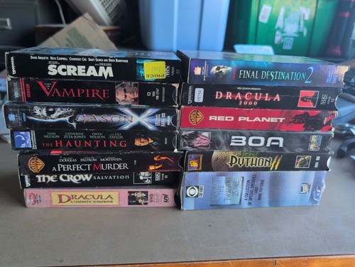 Lot horror thriller vhs - lot,