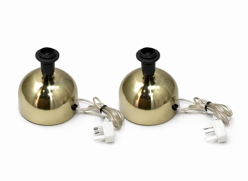Brass touch table - touch, lamps