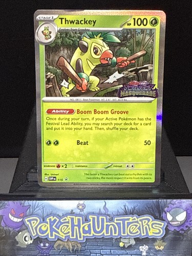 Pokemon card thwackey svp115 - pokemon,