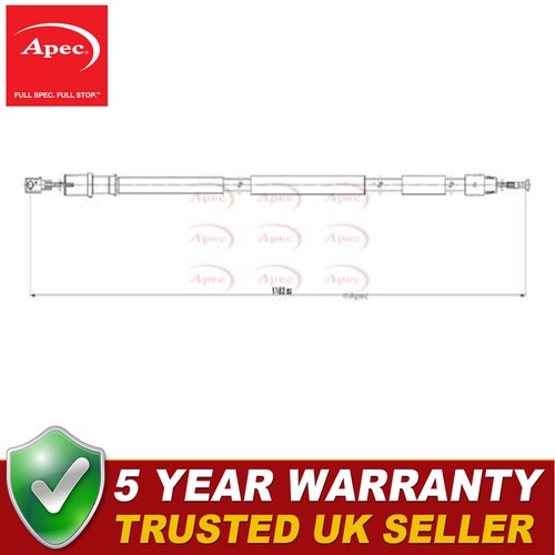 Apec rear right hand - apec, brake