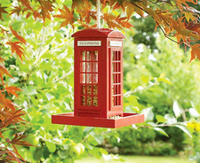 Telephone Box Bird Feeder