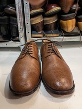 ALL LEATHER, PEBBLE GRAIN GIBSONS by SAMUEL WINDSOR, SIZE 11.