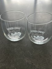 SOUTHERN COMFORT GLASSES. Wobbly Rocker x2 Unique