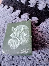 Solomon Masuza 1989 Etched Verdite Stone Of A Water hog Golela Gems