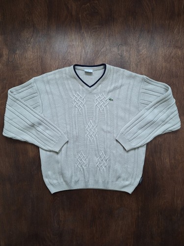 Vintage 90s lacoste mens cable - 90s,