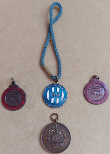 Vintage enamel badges medals - vintage,
