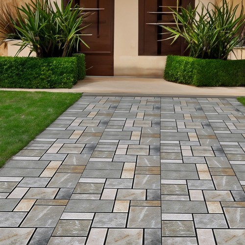 6pcs deck tile decking pebble - deck,