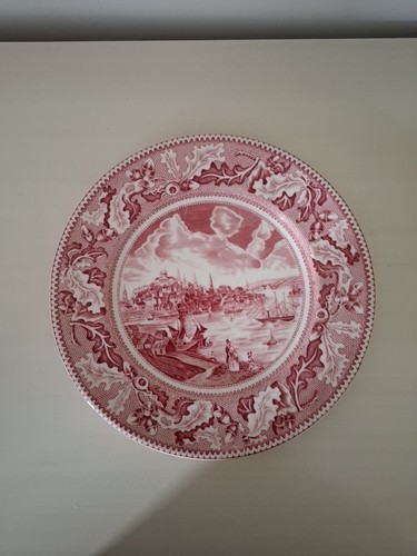 Vintage johnson bros view - vintage, of