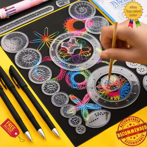 Creative spirograph drawing - creative,