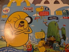 McDonald's Happy Meal Box Only. Adventure Time 2016 Jake