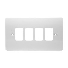 MK Logic Plus 4 Gang Grid