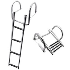 Boat Ladder 4 Steps Stainless