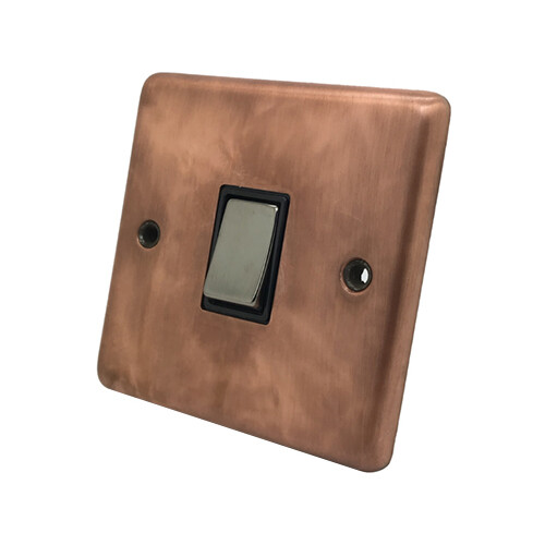 Aged antique copper plug - copper,