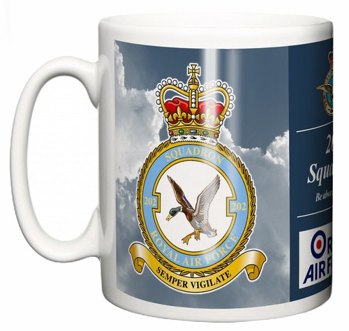 Raf 202 squadron ceramic - raf,