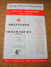 23/09/1961 Brentford v
