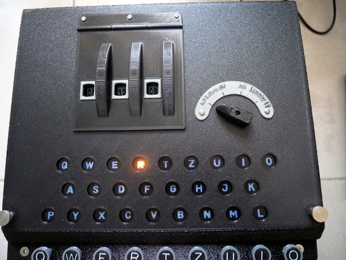 Enigma machine replica