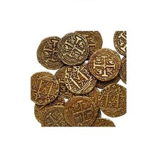 Pirates Golden Dubloon Coins