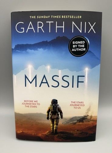 Signed massif garth nix - massif, by