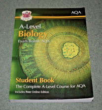 A-Level Biology for AQA: Year 1 & 2 Student Book with Online Edition (CGP)