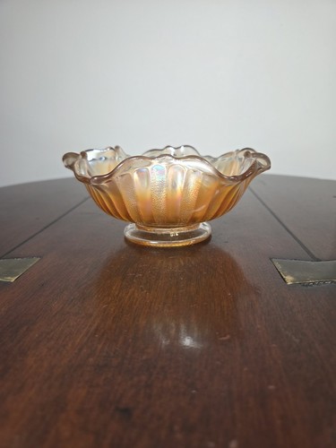 Vintage footed marigold colour - vintage,