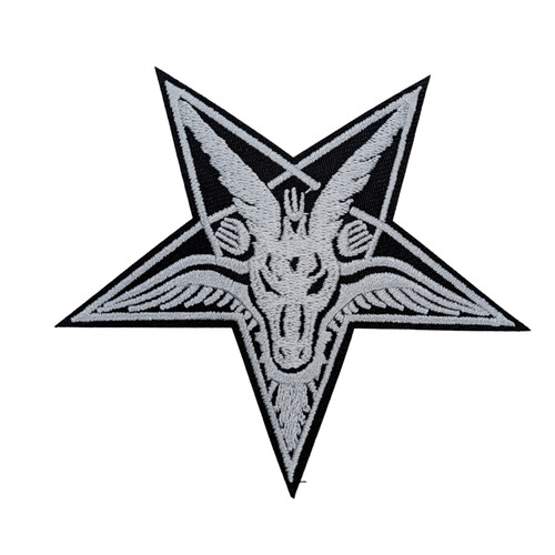 Baphomet goat embroidered - baphomet,