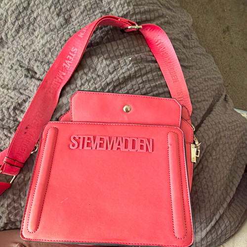 Steve madden small - pink, faux