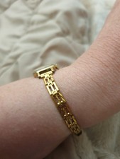 vintage accurist watch gold