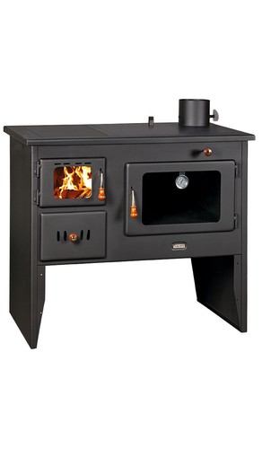 Wood burning cooker - cooker, boiler