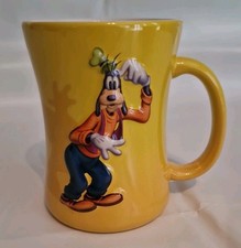 Disney 3D Goofy Ceramic Mug - Exclusive Yellow Disney Novelty Coffee Mug Yellow