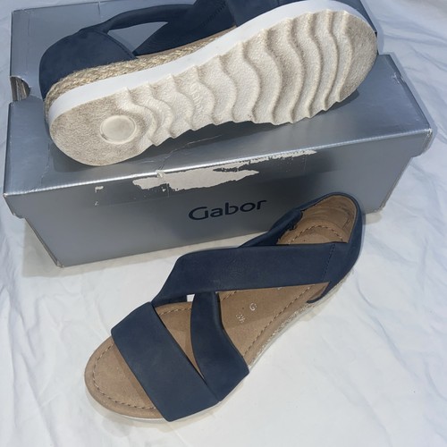 Gabor ladies navy - , nubuck