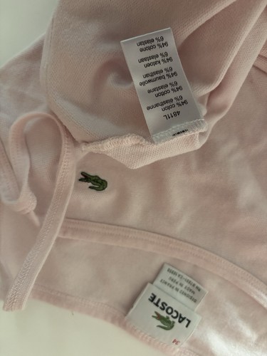 Lacoste light pink tank - lacoste, top
