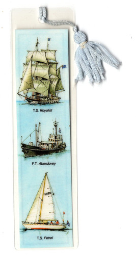 Sailing boats bookmark - bookmark, t