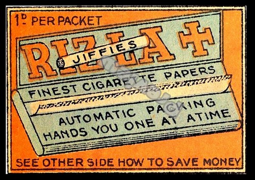 Rizla cigarette papers 1930s - rizla,