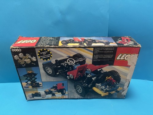 Lego 8860 car chassis empty - lego,