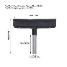 Lathe Tool Rest Stainless