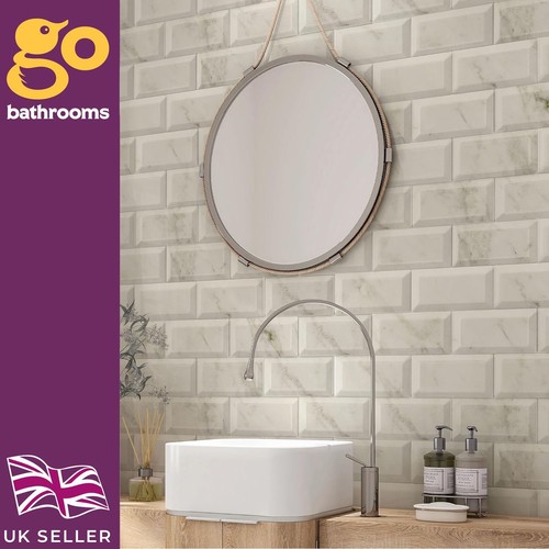 Glossy beige marble brick - beige,
