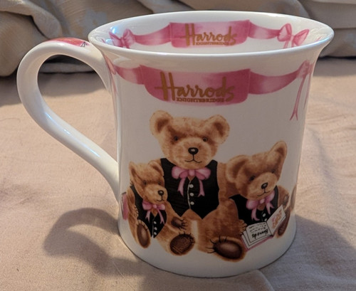 Harrods coffee mug cream teddy - mug,