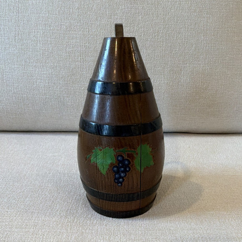 Antique wood jug - wood, jug/decanter