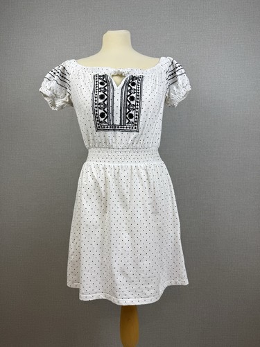 Topshop petite white polka - petite,