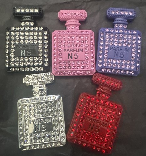 5pc bling perfume - perfume, charms