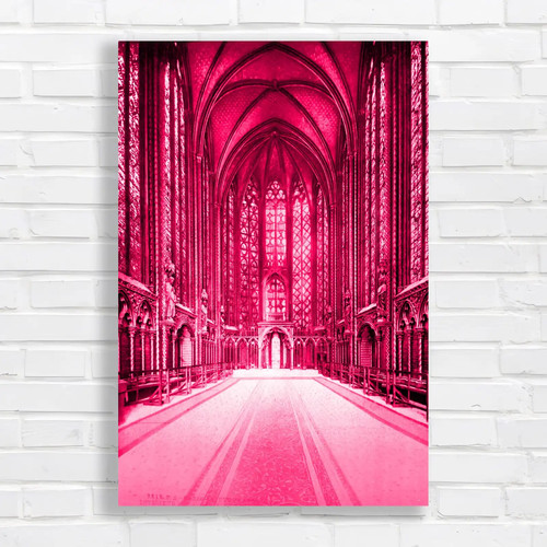 Stained glass cathedral - glass,
