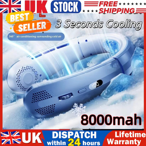 8000mah neck fan bladeless - neck, usb